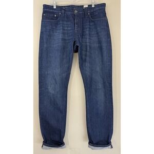 Suitsupply Selvedge Denim Jeans Men's Tagged 33x34 Fits (34x33) Candiani Denim